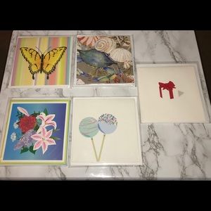 Pop up greeting and birthday cards bundle of 5